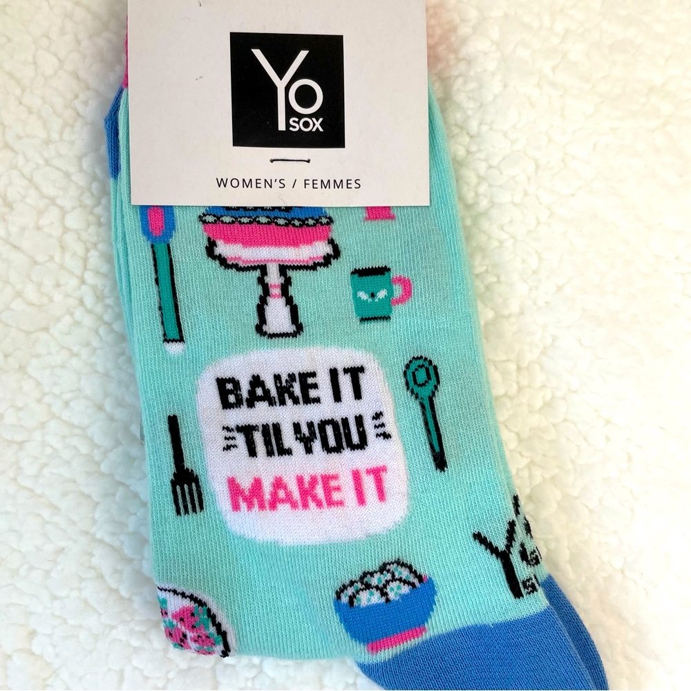 Yo Sox Baker Themed Socks